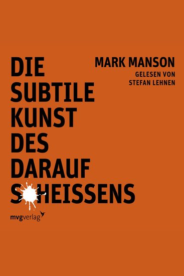 Die subtile Kunst des darauf Scheißens - cover