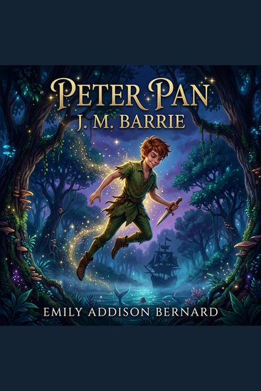 Peter Pan - Fly to the Neverland in this timeless Children's Fantasy classic! Battle the wicked Captain Hook swim with mermaids and join the boy who never grew up in a breathtaking magical adventure - cover