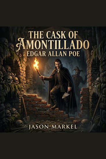 The Cask of Amontillado - A masterclass in revenge buried secrets and chilling psychological horror that defined Gothic Fiction promising to keep you utterly captive in the dark - cover