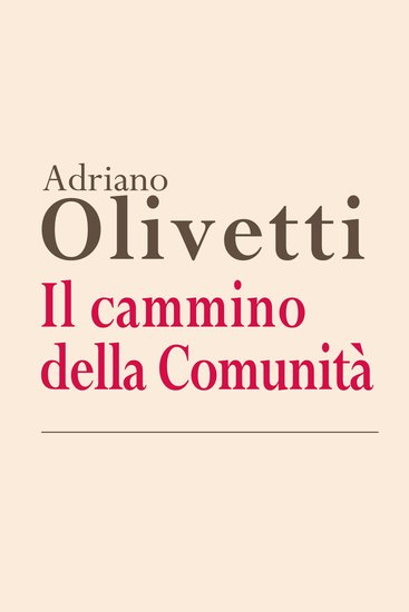 Il cammino della Comunità - cover