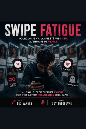 Swipe fatigue : pourquoi je n’ai jamais été aussi seul qu’entouré de profils - cover