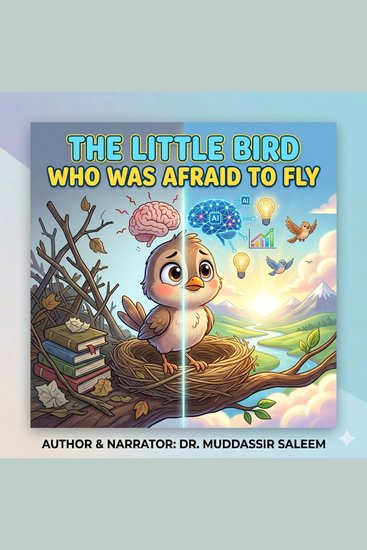 The Little Bird Who Was Afraid to Fly - A Story of Courage and First Flight - cover