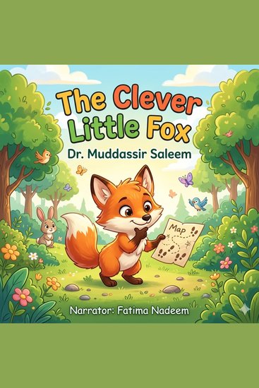 The Clever Little Fox - A Fun and Moral Story for Kids About Intelligence and Kindness - cover