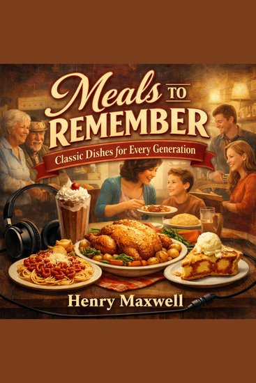 Meals to Remember - Classic Dishes for Every Generation - cover