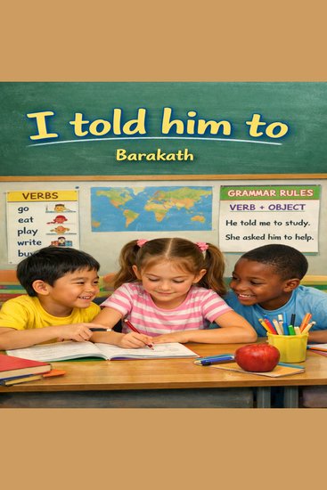I told him to - cover