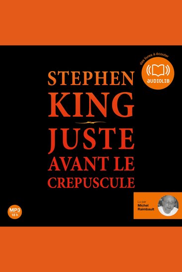 Juste avant le crépuscule - cover