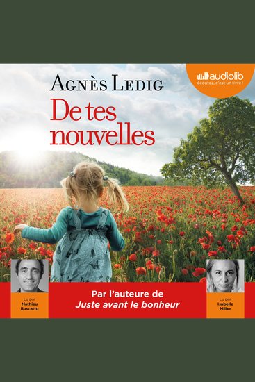 De tes nouvelles - cover