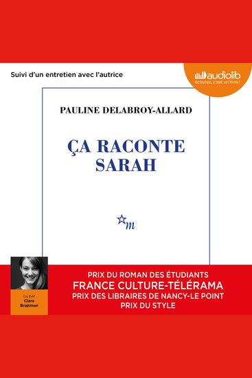Ça raconte Sarah - Suivi d'un entretien avec l'autrice - cover