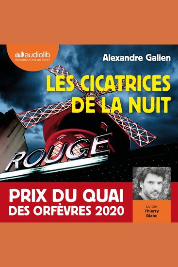 Les Cicatrices de la nuit - Prix du Quai des Orfèvres 2020 - cover