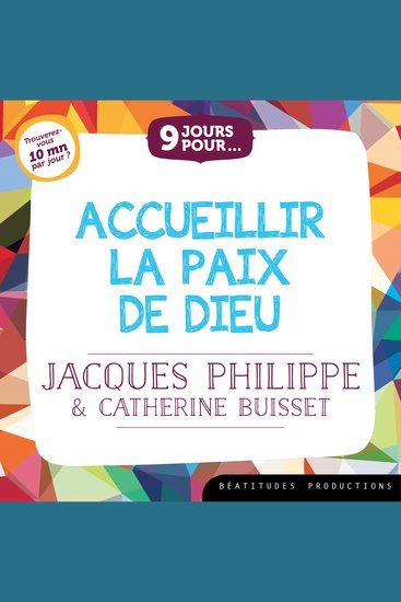 9 jours pour accueillir la paix de Dieu - cover