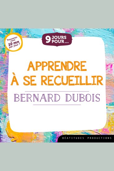 9 jours pour apprendre à se recueillir - cover