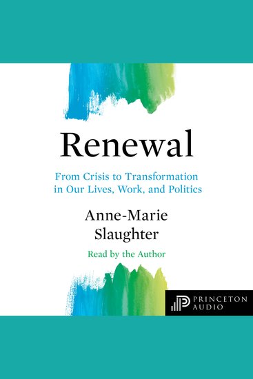 Renewal - From Crisis to Transformation in Our Lives Work and Politics - cover
