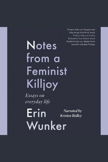 Notes From a Feminist Killjoy - Essays on Everyday Life - cover