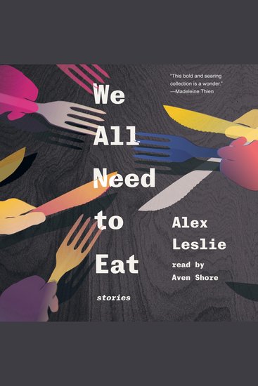 We All Need To Eat - cover
