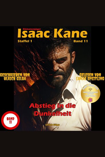 Abstieg in die Dunkelheit - Teil 2 von 2: Dämonenjäger Isaac Kane Band 11 - cover