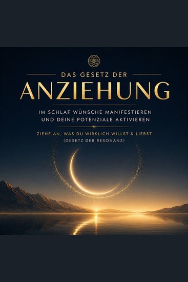 Das Gesetz der Anziehung: Im Schlaf Wünsche manifestieren und Deine wahren Potentiale aktivieren - Ziehe an was du wirklich willst & liebst (Gesetz der Resonanz) - cover