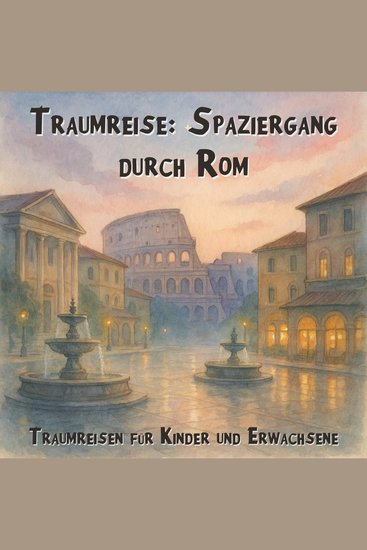 Traumreisen für Kinder und Erwachsene Traumreise: Spaziergang durch Rom (Ungekürzt) - cover