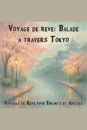 Voyages de Rêve pour Enfants et Adultes Voyage de rêve: Balade à travers Tokyo (Intégrale) - cover
