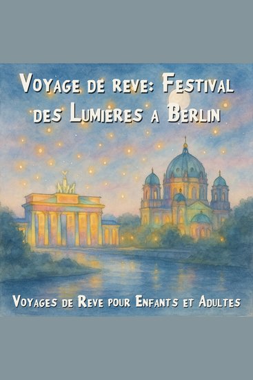 Voyages de Rêve pour Enfants et Adultes Voyage de rêve: Festival des Lumières à Berlin (Intégrale) - cover