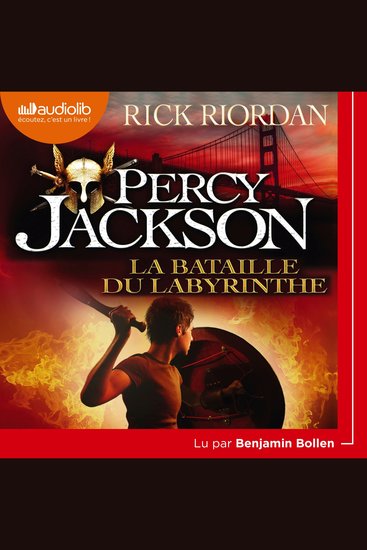 Percy Jackson 4 - La Bataille du labyrinthe - cover