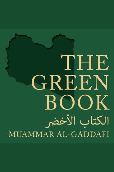 Gaddafi's "The Green Book" - cover