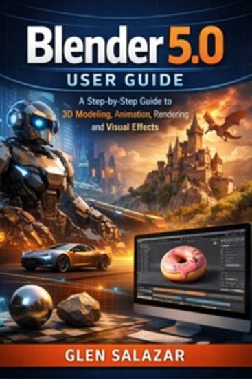 Blender 50 user Guide - A Step-by-Step Guide to 3D Modeling Animation Rendering and Visual Effects - cover