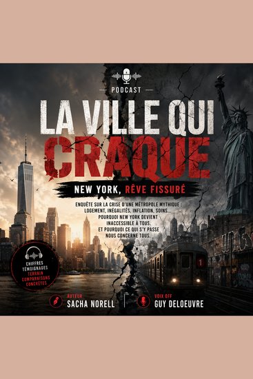 La ville qui craque : New York rêve fissuré - cover