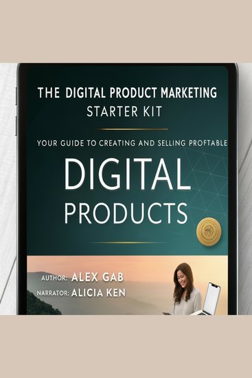 The Digital Product Marketing Starter Kit - Your Guide to Creating and Selling Profitable Digital Products - cover