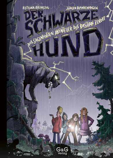 Die sagenhaften Abenteuer des Bastian Zekoff – Der schwarze Hund - cover