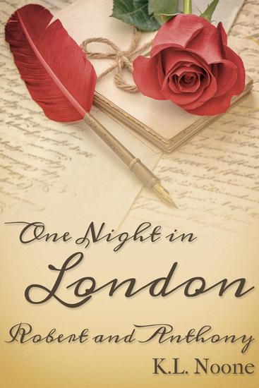 One Night in London: Robert and Anthony - cover