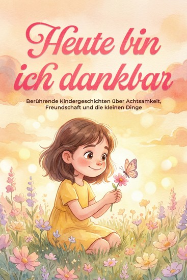 Heute bin ich dankbar: Berührende Kindergeschichten über Achtsamkeit Freundschaft und die kleinen Dinge - cover