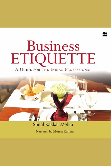 Business Etiquette - A Guide For The Indian Professional - cover