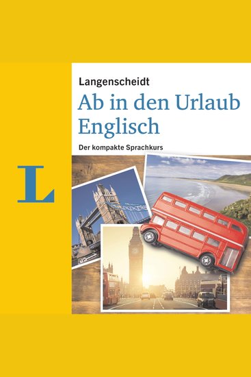 Langenscheidt Ab in den Urlaub - Englisch - Der kompakte Sprachkurs - cover
