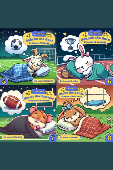 Yawnimals Bedtime Stories Box Set #2 (5 - 8) - cover