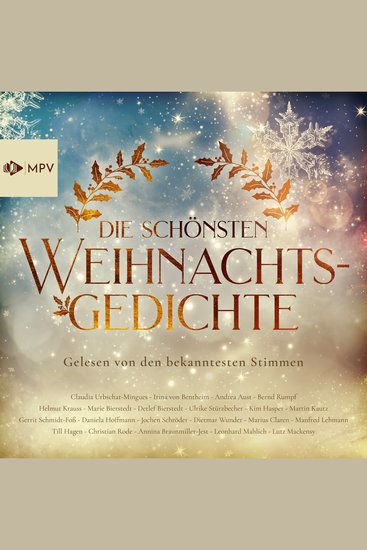 Die schönsten Weihnachtsgedichte - Gelesen von den bekanntesten Stimmen (Ungekürzt) - cover