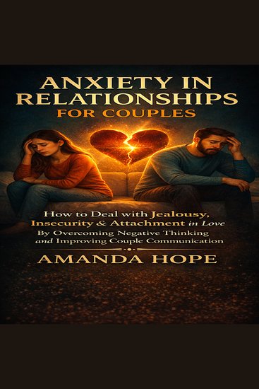 ANXIETY IN RELATIONSHIPS FOR COUPLES - How to Deal with Jealousy and Attachment in Love by Overcoming Insecurity and Negative Thinking and Improving the Couple Communication - cover