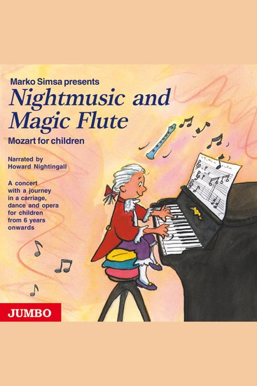 Nightmusic and Magic Flute Mozart for children - cover