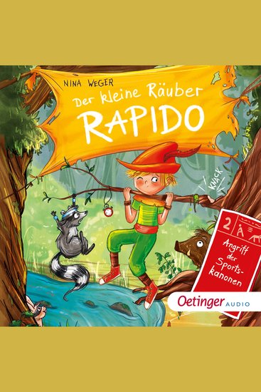 Der kleine Räuber Rapido 2 Angriff der Sportskanonen - cover