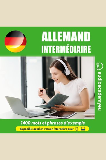 Allemand intermédiaire B2 - Cours audio d'allemand pour les apprenants de niveau intermédiaire - cover