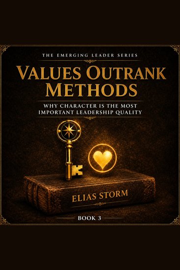 Values outrank methods - why character is the most important leadership quality - cover