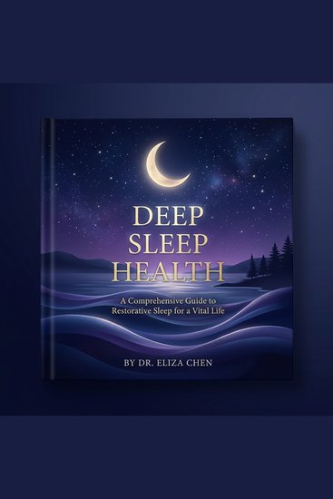 Deep Sleep Health - 5 Steps to Better Sleep and Better Health - cover