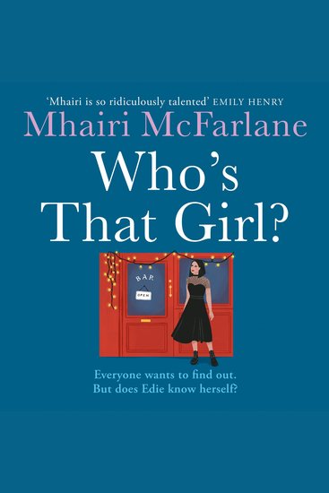 Who's That Girl? - cover