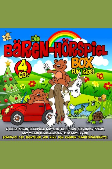 Die Bären-Hörspiel-Box Für Kids - 4 Coole Bären Hörspiele - cover