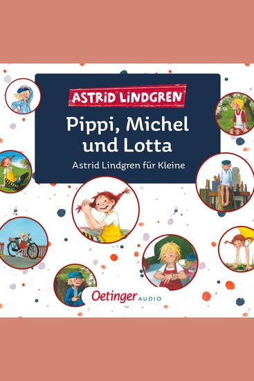 Pippi Michel und Lotta Astrid Lindgren für Kleine - cover