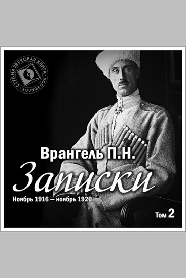 Записки Том 2 Ноябрь 1916 г – ноябрь 1920 г - cover