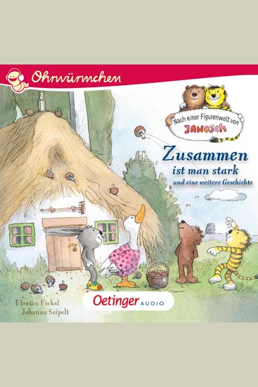 Nach einer Figurenwelt von Janosch Zusammen ist man stark und eine weitere Geschichte - cover
