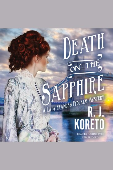 Death on the Sapphire - A Lady Frances Ffolkes Mystery - cover
