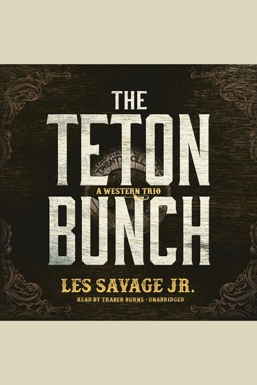 The Teton Bunch - A Western Trio - cover