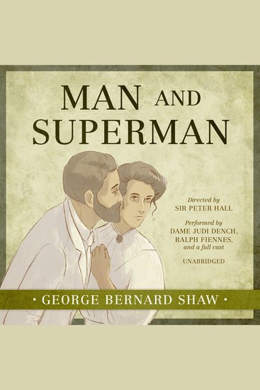 Man and Superman - cover