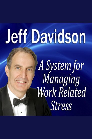 A System for Managing Work Related Stress - cover